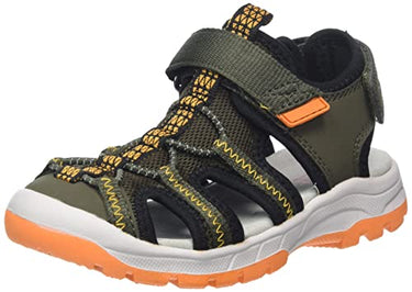 Superfit Boys' Tornado Light Sandal, Green Orange 7000, 30 EU on Sale